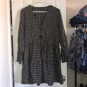 ZARA Plaid Tunic/Dress